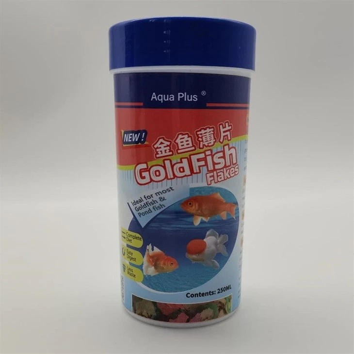 aquarian goldfish food flakes